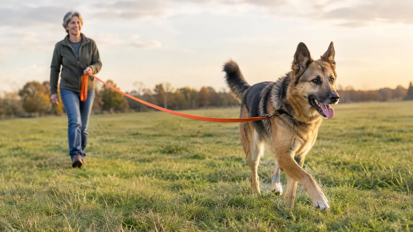 Hi Kiss Long Line vs Retractable Leash for Recall Training